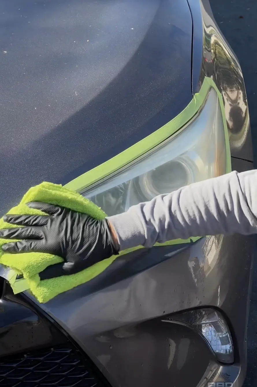 Headlight Restoration in Akron