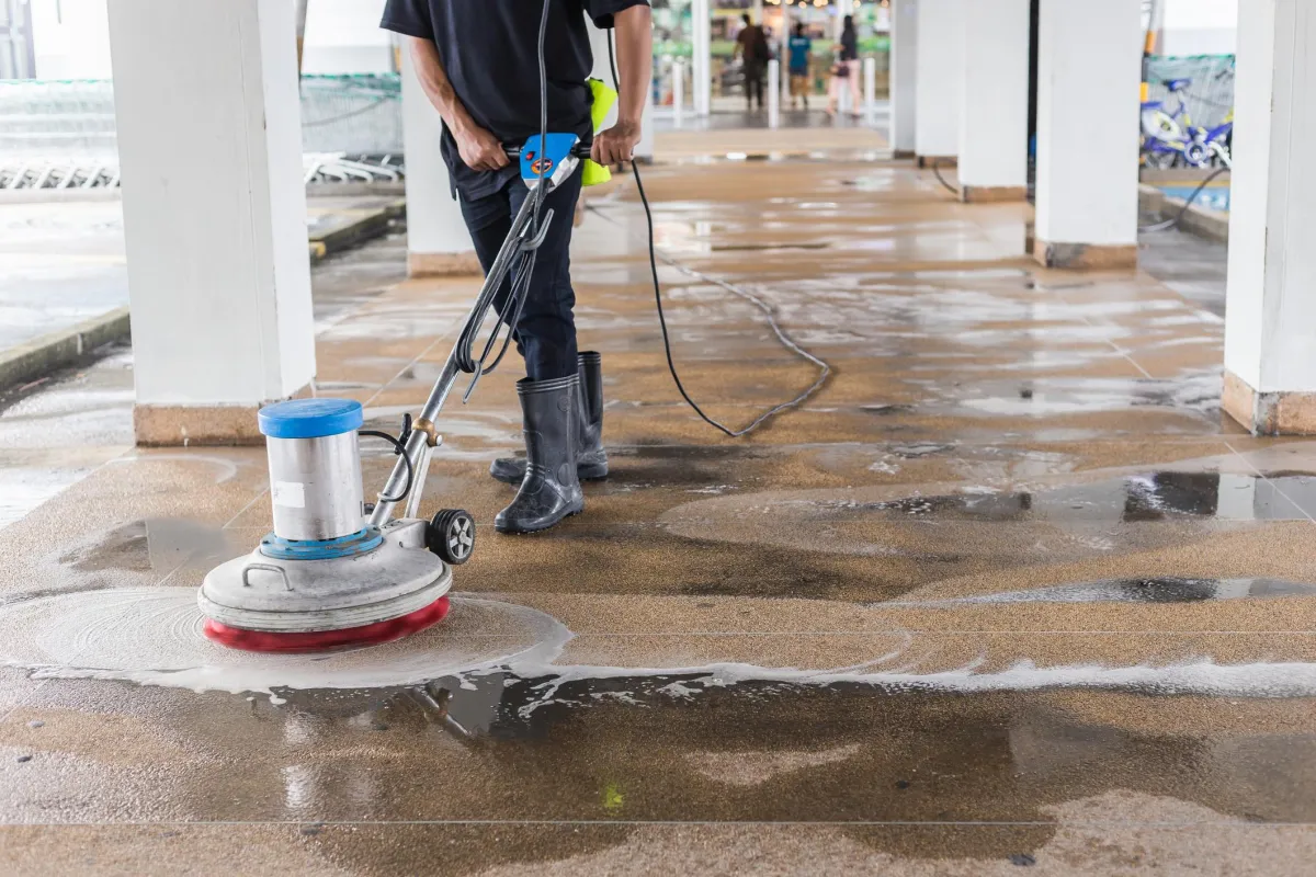 polished concrete repairs in Auckland