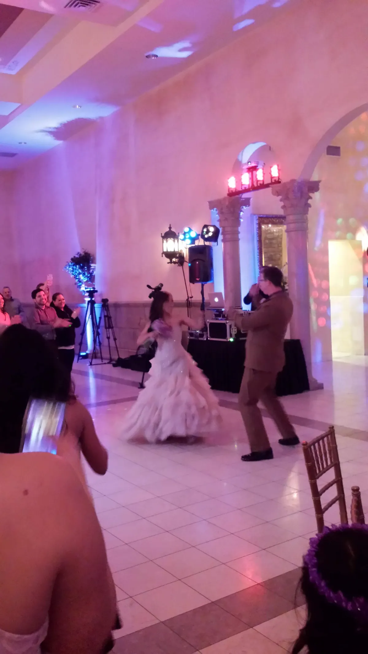 bartending in a wedding event