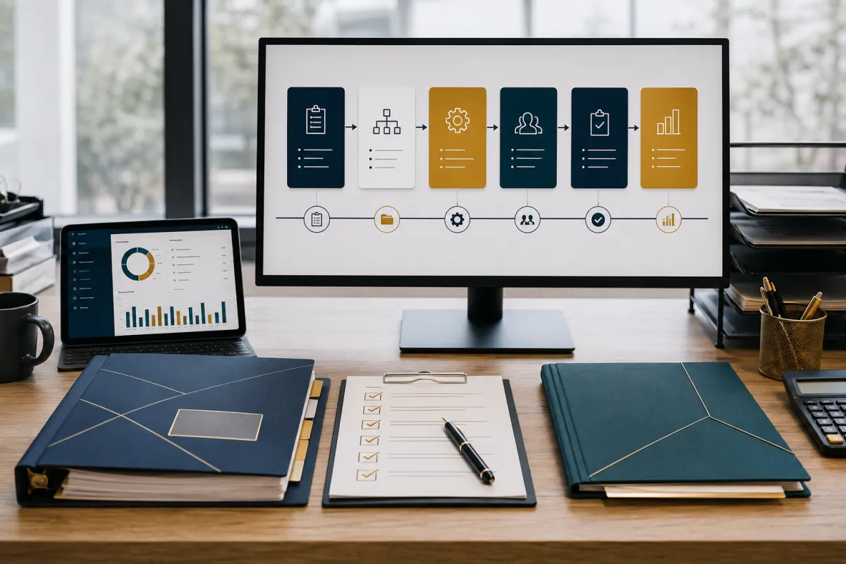 Organized operational systems, workflows, and documentation