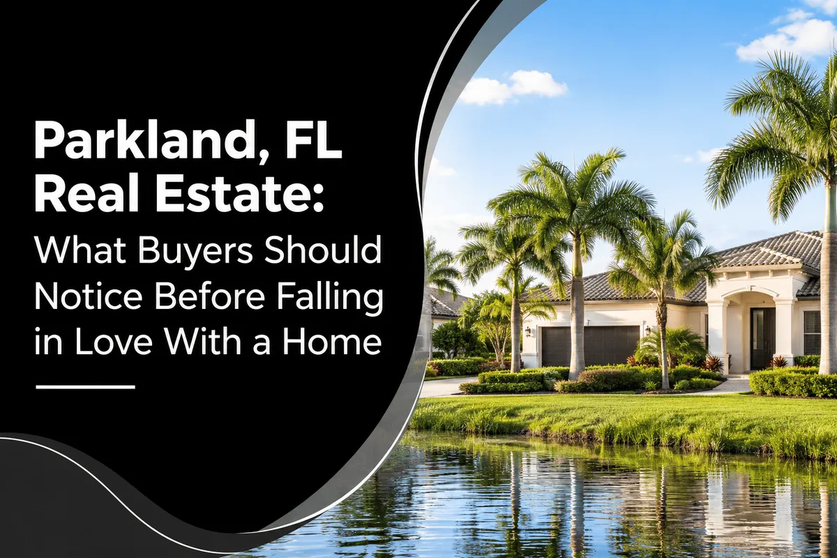 Parkland FL real estate home exterior