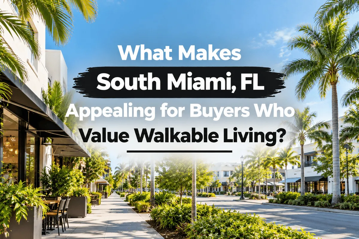 Walkable Living in South Miami, FL