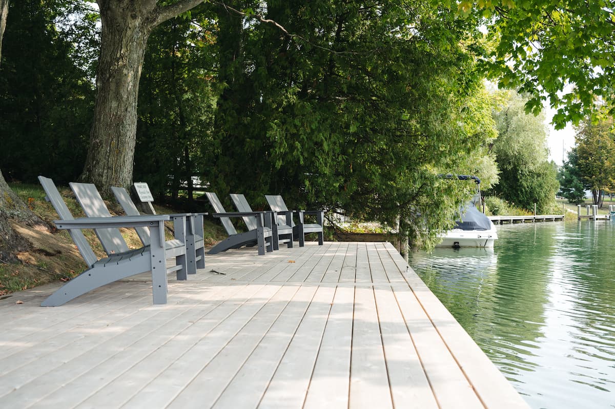 Custom-Cedar-Deck-Dock--Cable Railing-Leland-MI_0070Custom-Cedar-Deck-Dock--Cable Railing-Leland-MI