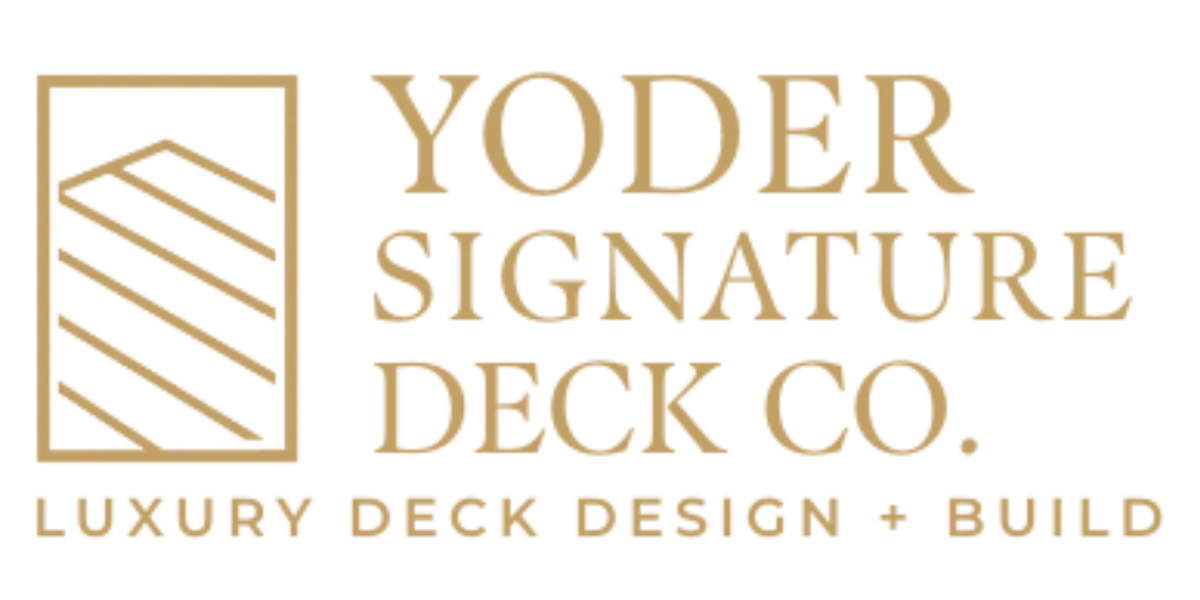 Yoder Signature Deck Co. Luxury Deck Design+ Build Logo