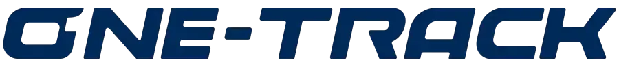 One track motorized screen logo