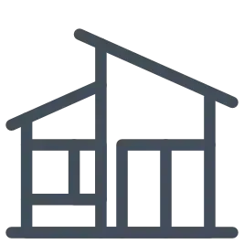 Timber-framed pavilion icon