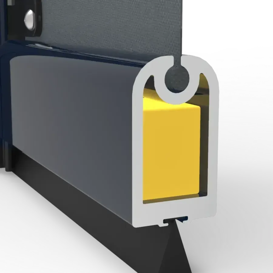 One-Track standard weight bar for low-wind installations