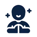 Self-tensioning motorized screen system icon