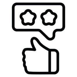 5 out of 5 star Google rating icon