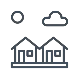 West Bay waterfront property value icon