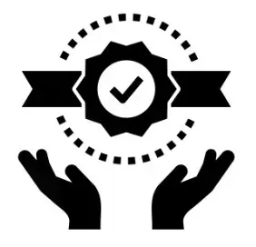 Awning warranty coverage icon