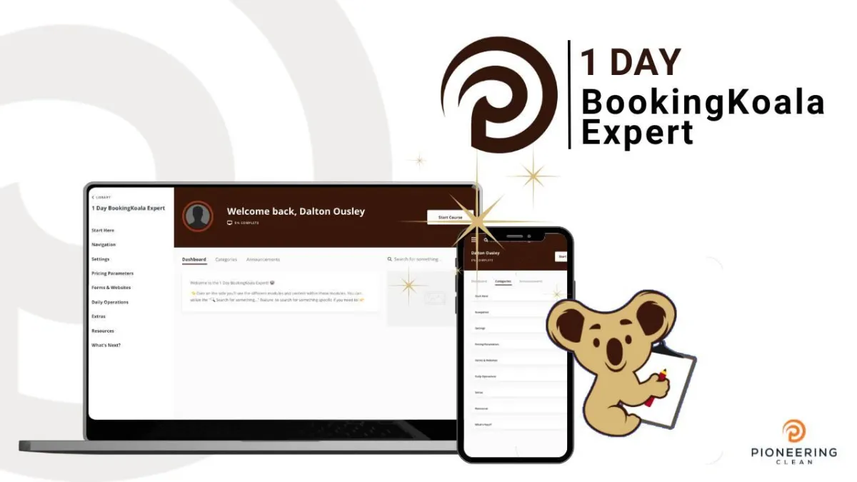1 Day BookingKoala Expert course