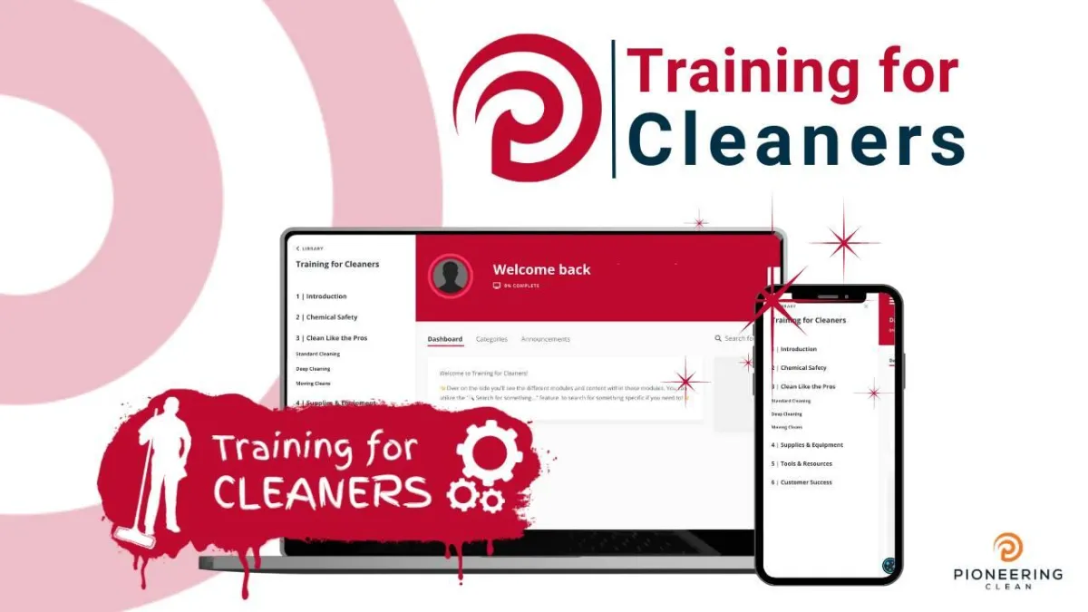 Training for Cleaners course