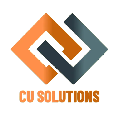 CU Solutions logo – Denver electrical, HVAC, roofing, solar, and remodeling specialists
