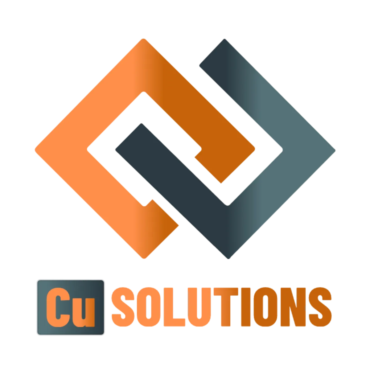 Cu Solutions logo for Denver home electrical, HVAC, solar, EV charging, and remodeling services