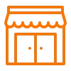 Retail storefront icon for customer facing remodeling services in Denver by Cu Solutions
