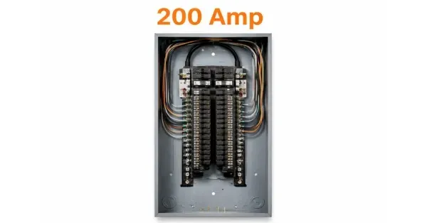 Cu Solutions 200 amp electrical panel upgrade in Denver, CO, shown as a modern residential main breaker panel for higher home power demand.