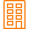 Icon for commercial solar design and installation services by Cu Solutions in the Denver metro area