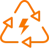 Energy and system upgrades icon representing integrated efficiency improvements during remodeling projects in Denver by Cu Solutions