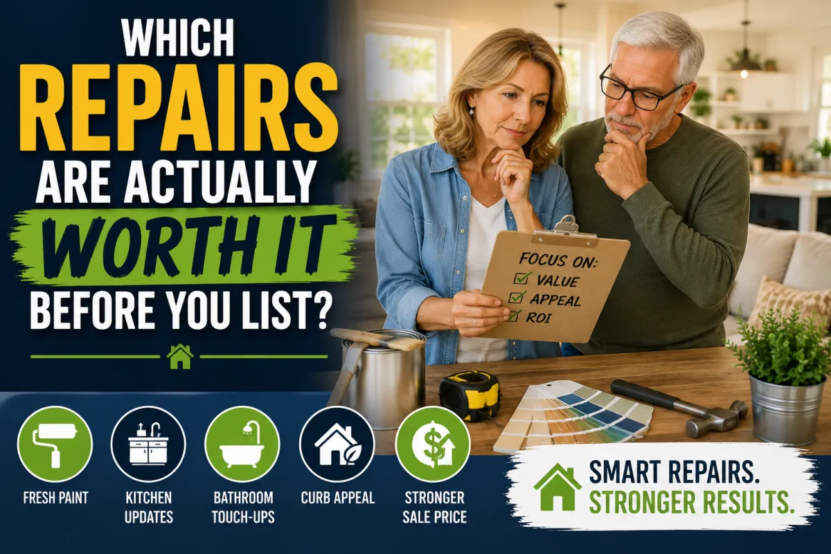 Which Repairs Are Actually Worth It Before You List?