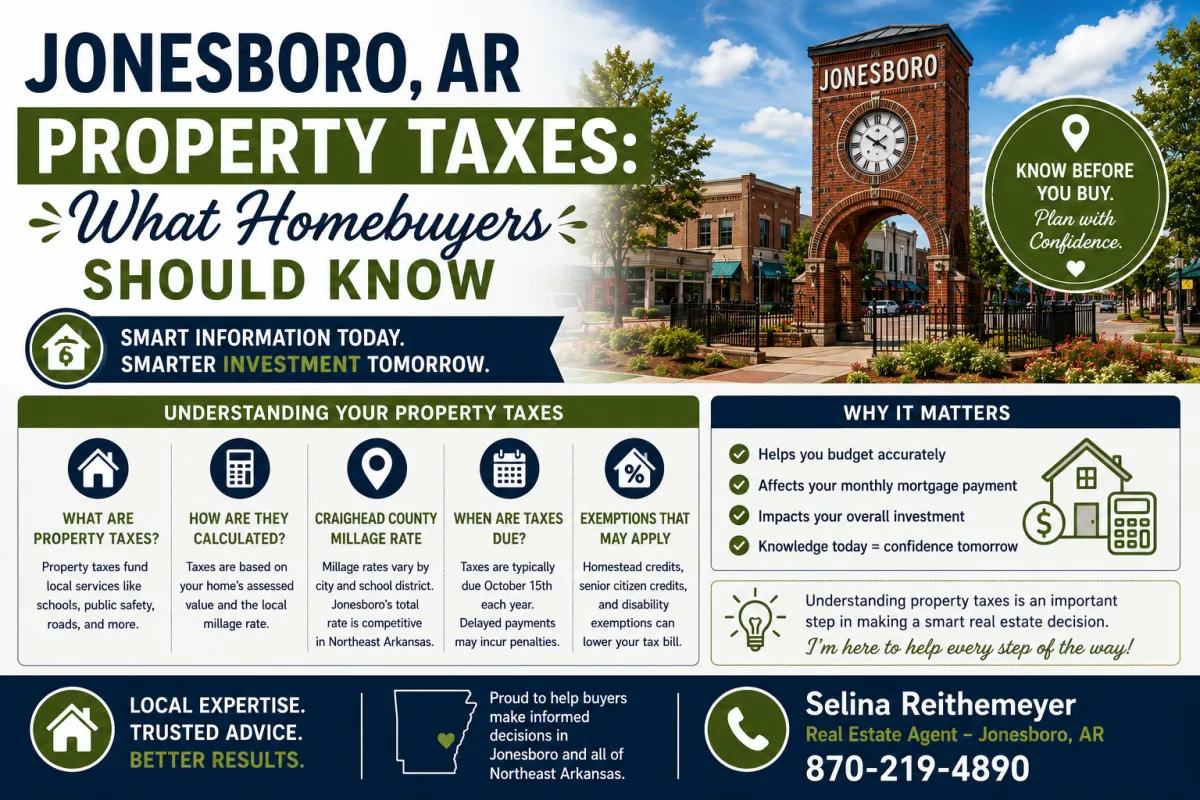 Jonesboro, AR Property Taxes: What Homebuyers Should Know