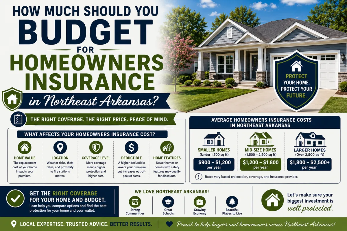 How Much Should You Budget for Homeowners Insurance in Northeast Arkansas?