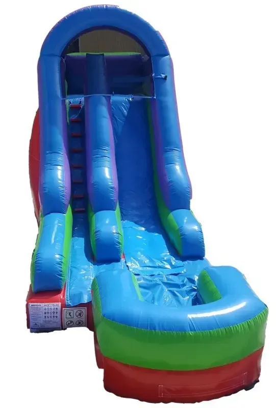 Large inflatable water slide rental for backyard parties in Central NJ