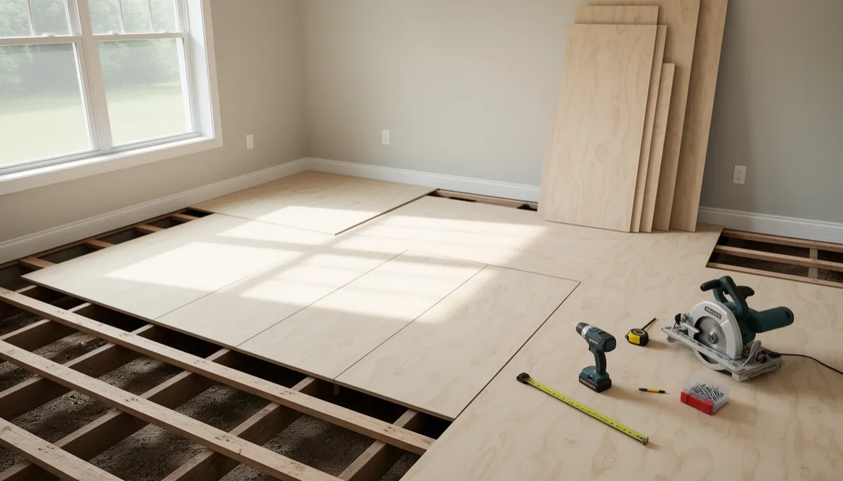 Plywood Subfloor Installation: What Homeowners Need to Know