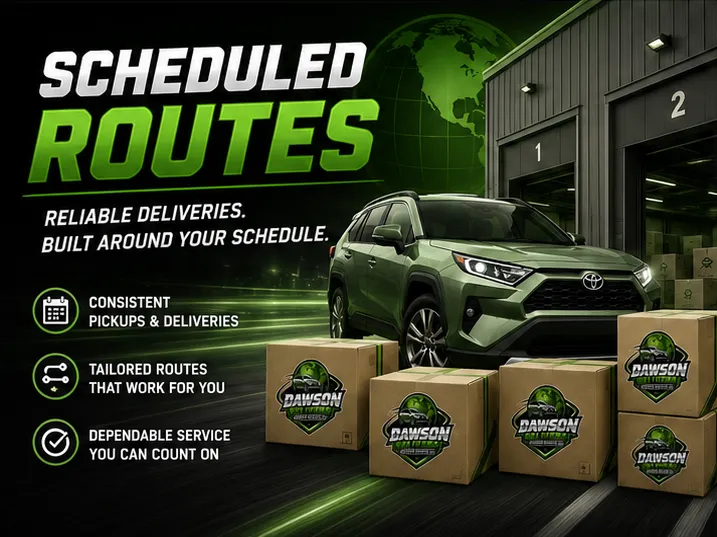 Same-day delivery operations hub