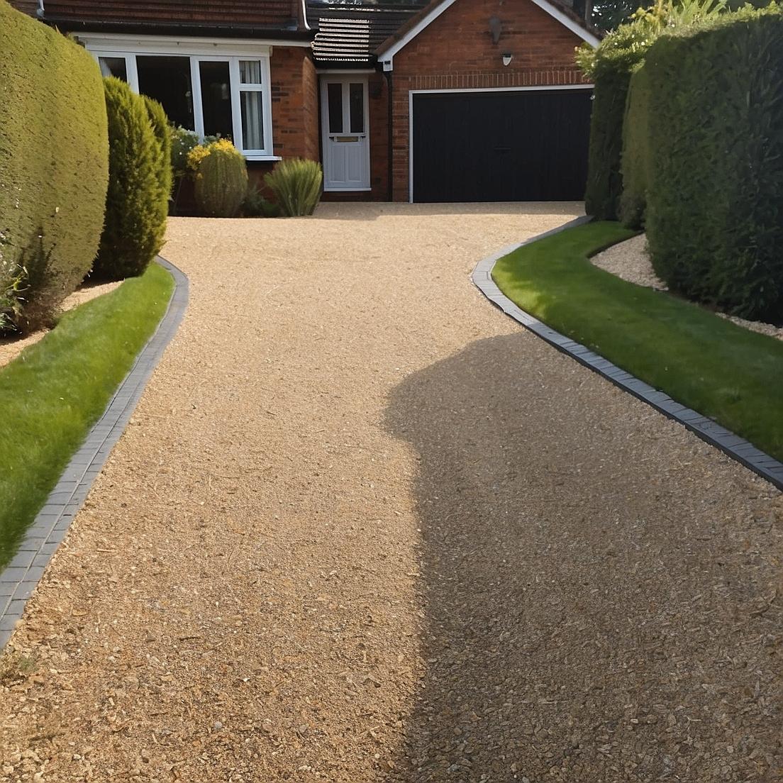 gravel driveway