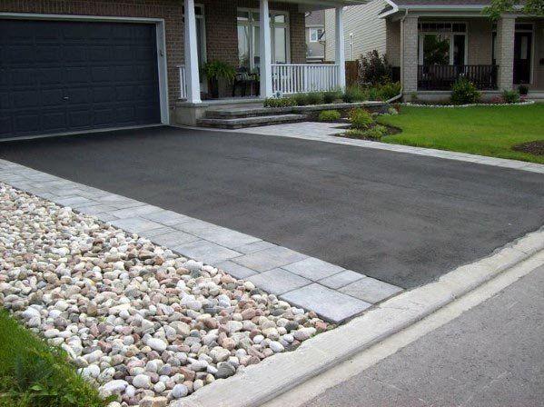 Richmond Concrete builds and installs driveways.