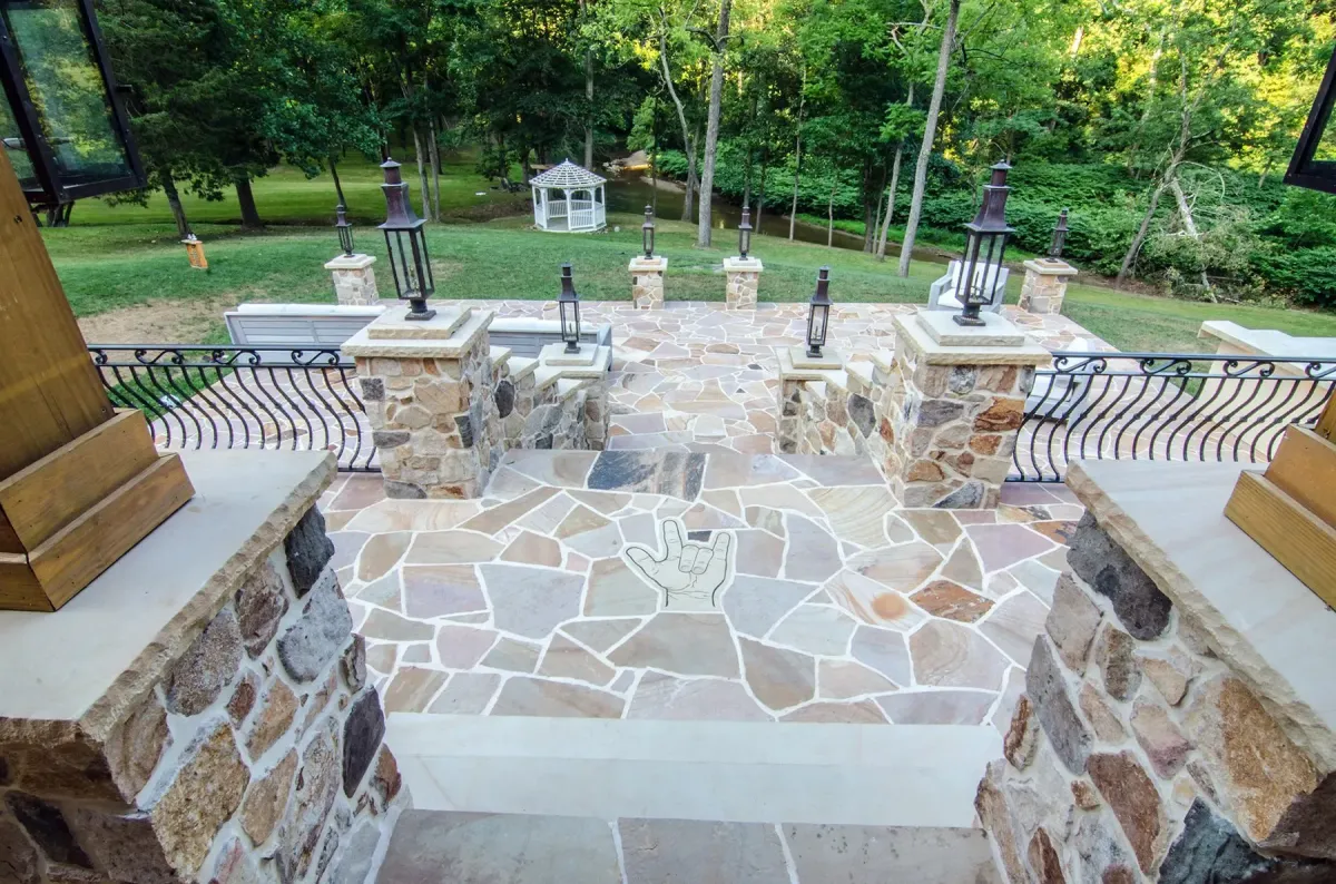 Richmond  Concrete builds and installs Patio