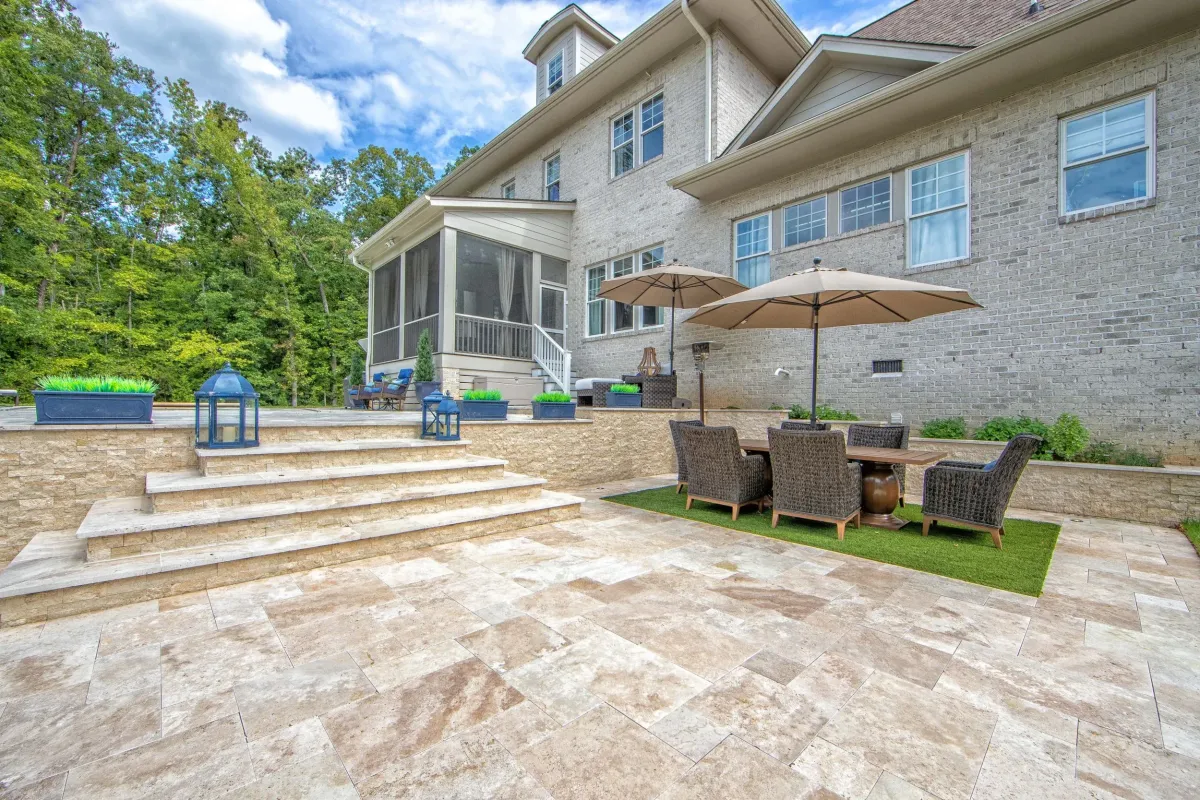 Richmond  Concrete builds and installs Patio
