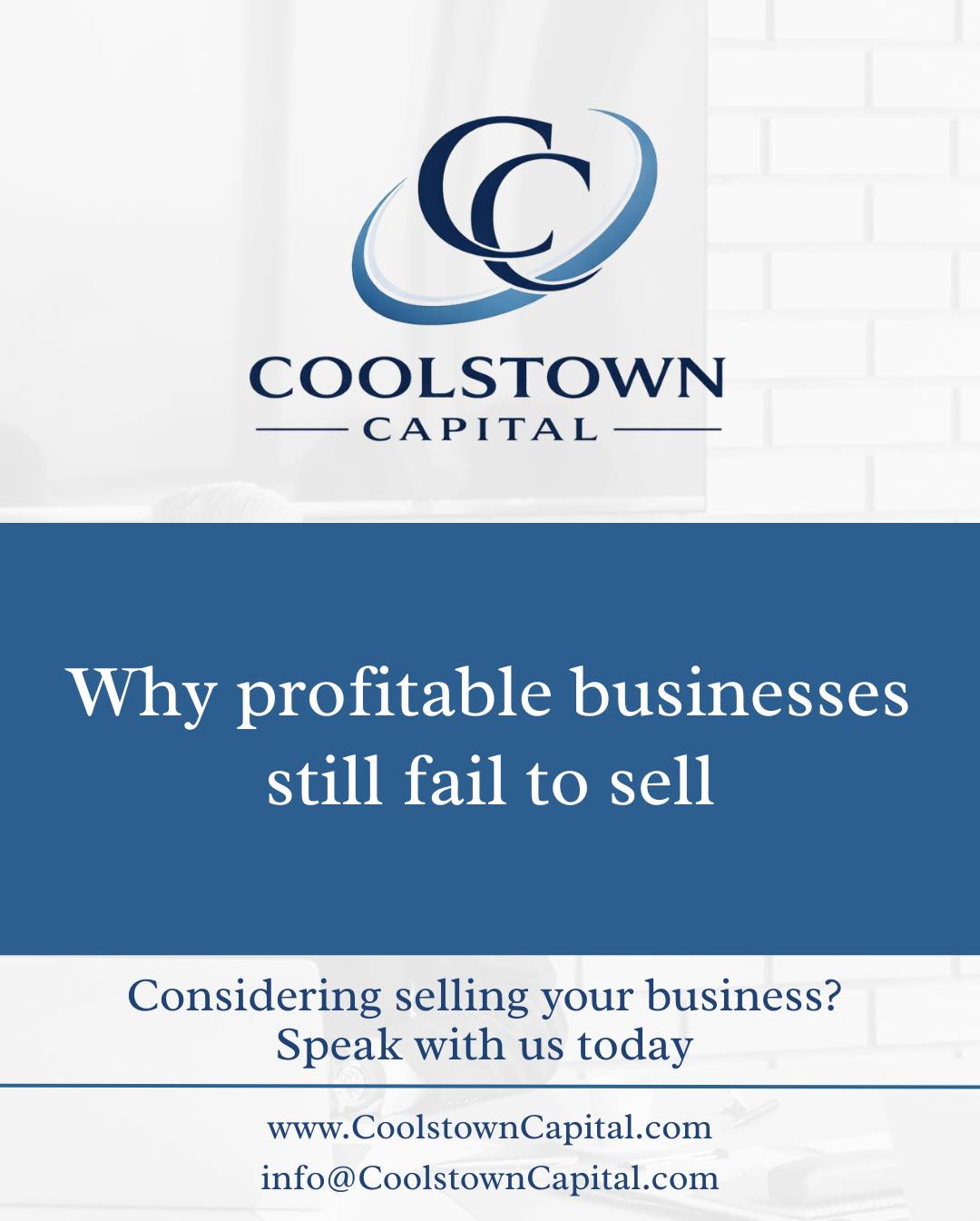 Why Profitable Businesses Still Fail to Sell