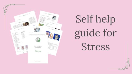 Self help guide for stress