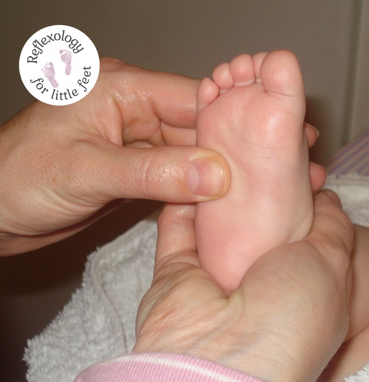 Reflexology for babies and children