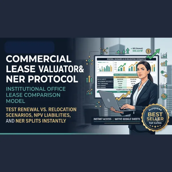 Commercial Lease Valuator & NER Protocol - Google Sheet