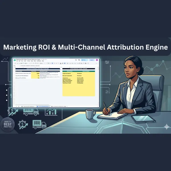 Marketing ROI & Multi-Channel Attribution Engine - Google Sheet