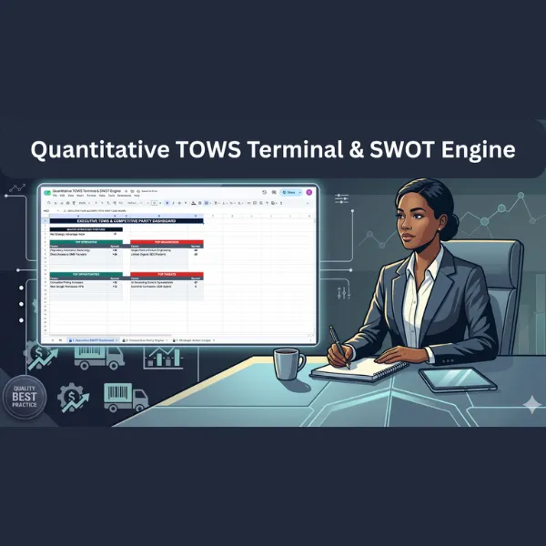 Quantitative TOWS Terminal & SWOT Engine - Google Sheet