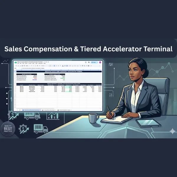 Sales Compensation & Tiered Accelerator Terminal - Google Sheet
