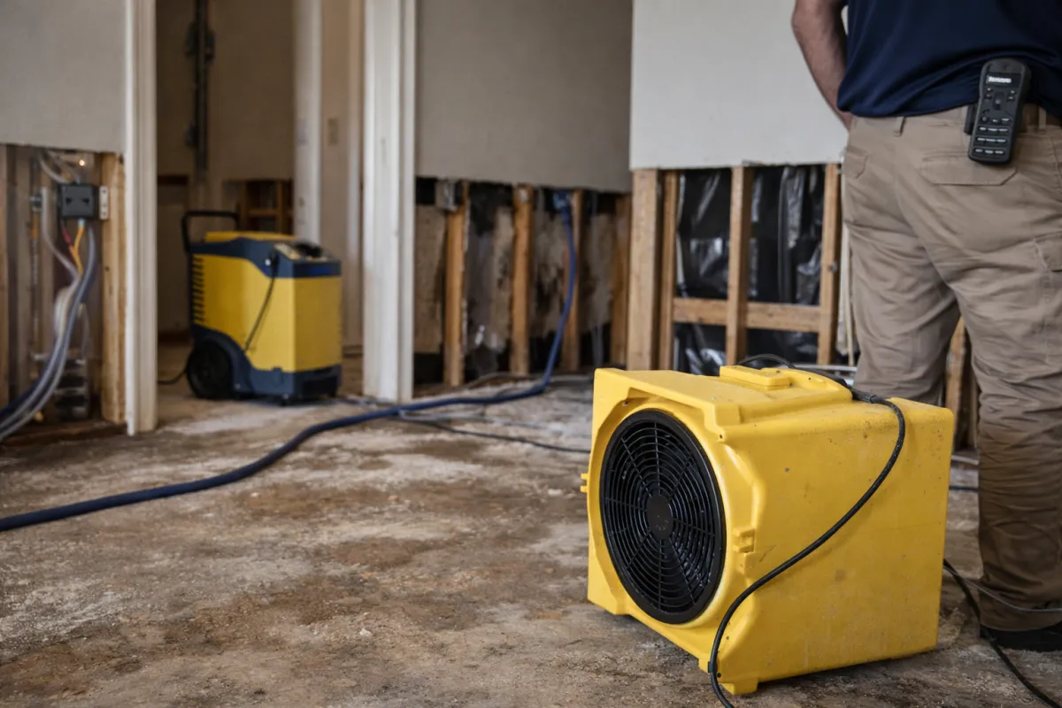 What Happens in the First 24 Hours After Water Damage in Tyler, TX?