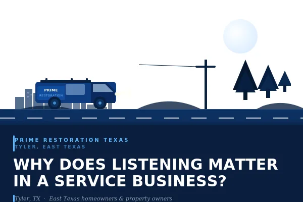 Why Listening Matters Service Business Tyler TX