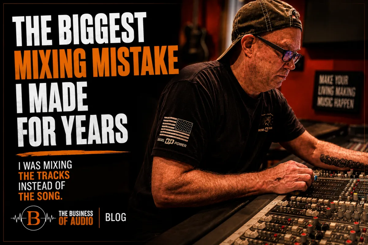 THE BIGGEST MIXING MISTAKE I MADE FOR YEARS
