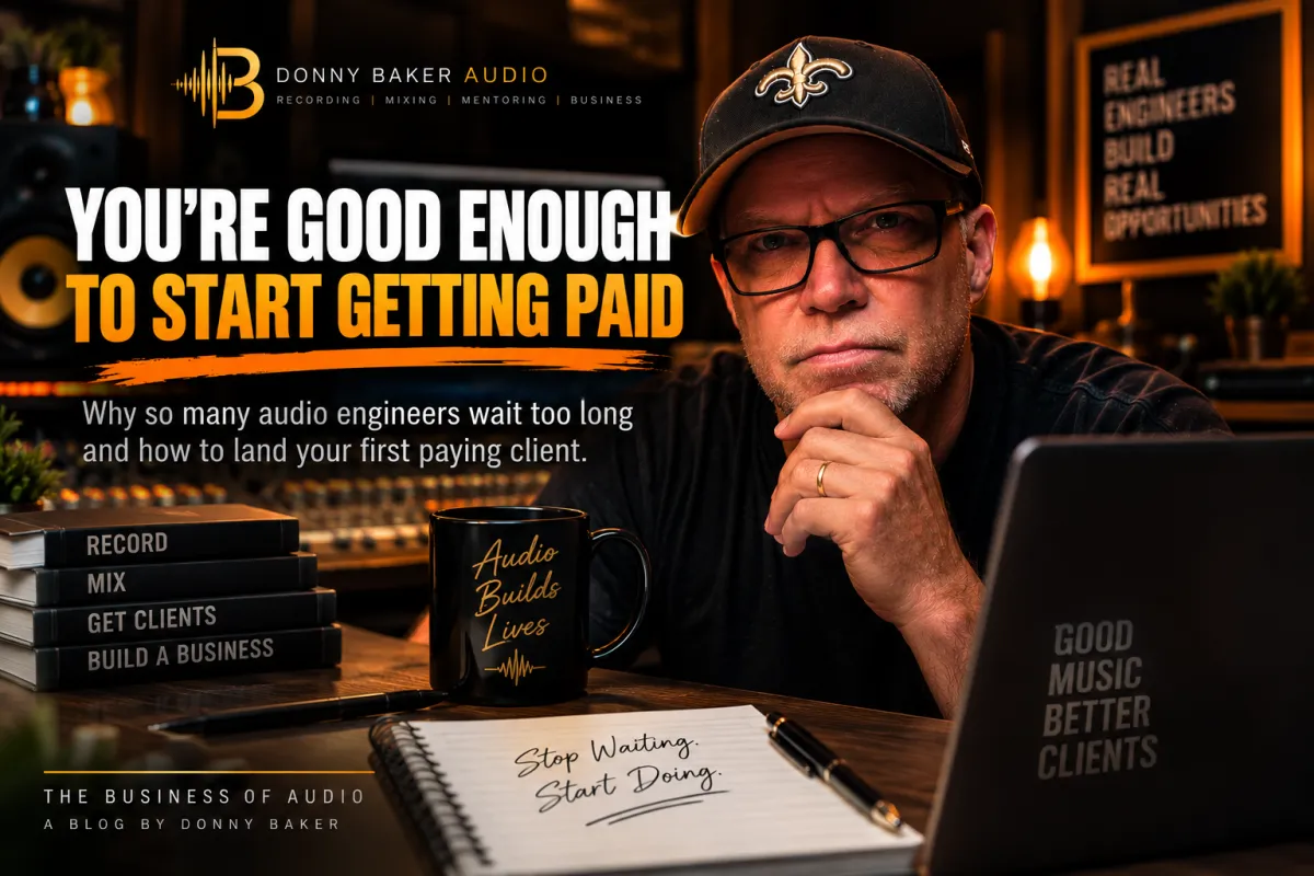 You’re Good Enough to Start Getting Paid