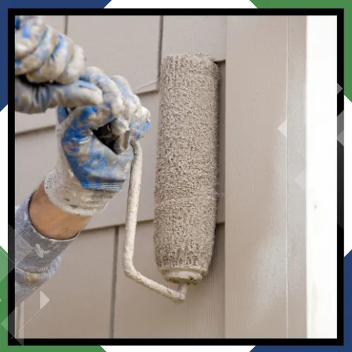 Careful paint prep before a fresh smooth finish