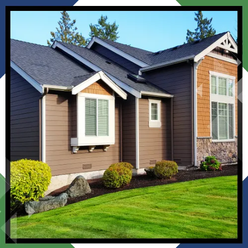 Commercial siding service for a Bellingham business exterior