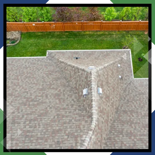Homeowner receiving a free roofing estimate in Marysville