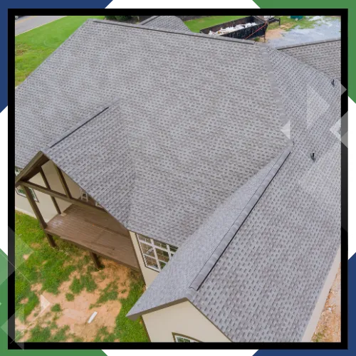 Roofing team reviewing a commercial roof in Marysville