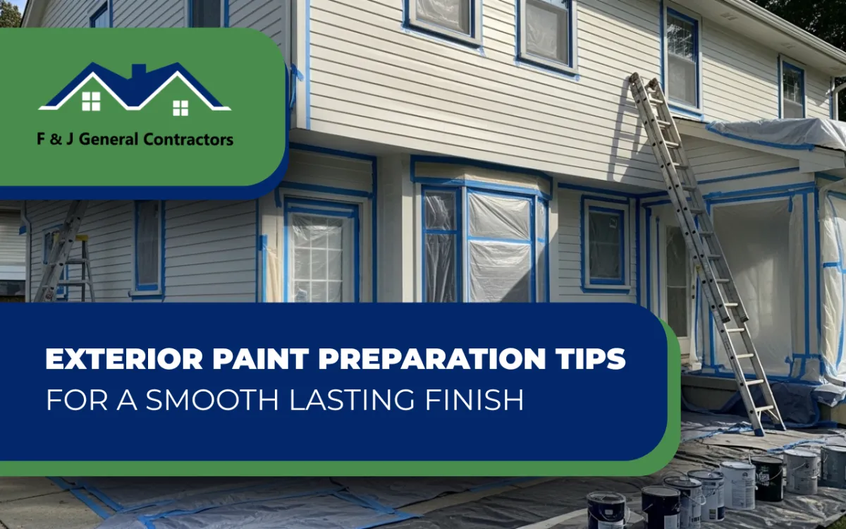 Exterior Paint Preparation Tips For A Smooth Lasting Finish