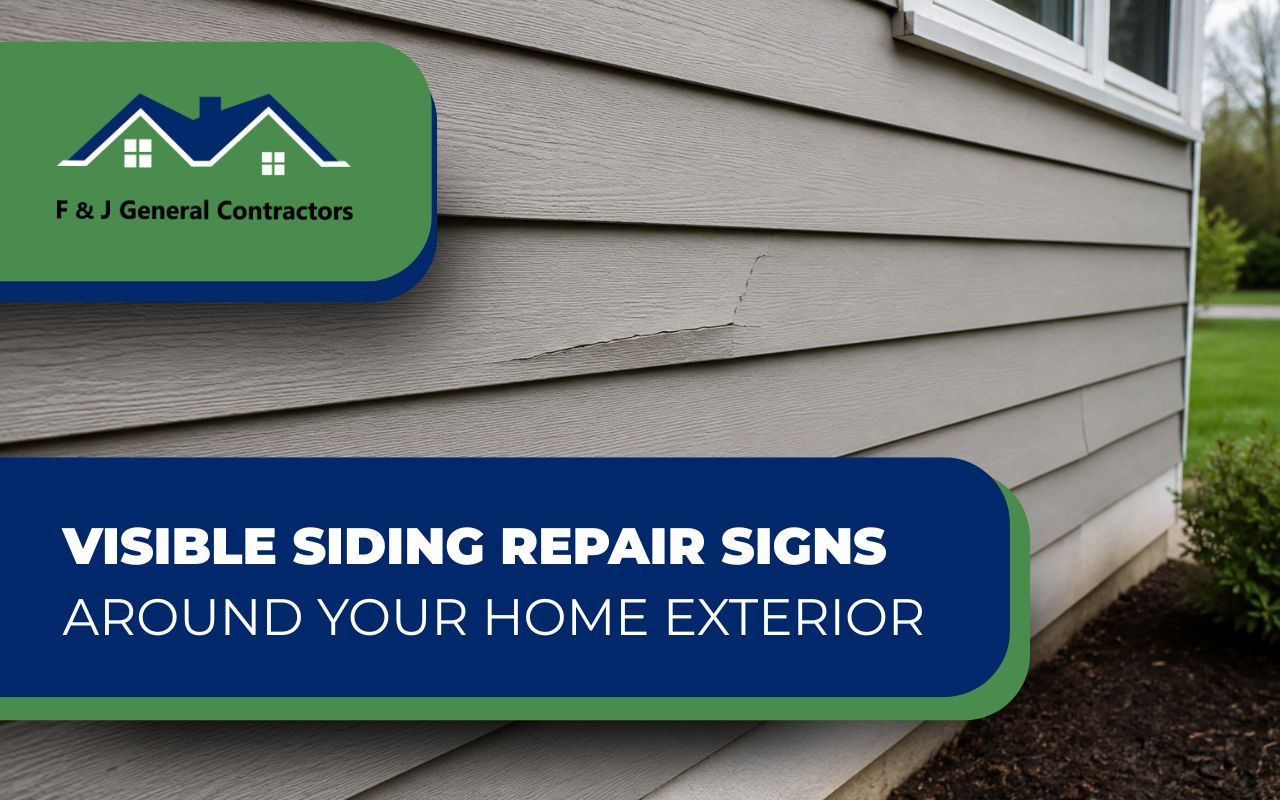 Visible Siding Repair Signs Around Your Home Exterior